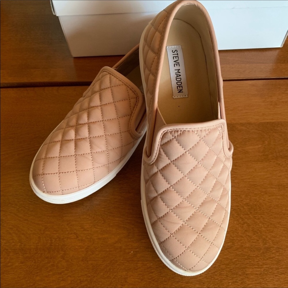 Steve Madden Quilted Slip Ons
